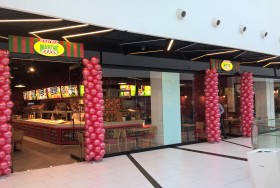 Dekoracje sklepów balonami Ełk